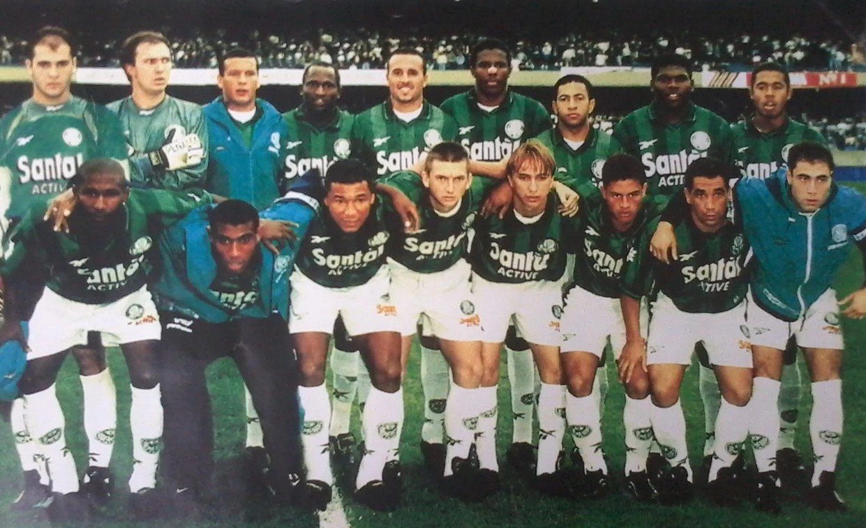 Palmeiras x Cruzeiro em 1998, na final da Copa do Brasil