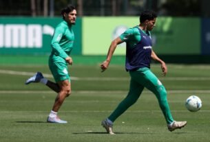Gomez e Bruno Rodrigues estão entre os relacionados do Palmeiras para duelo contra LDU