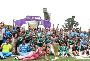 Palmeiras é tetracampeão paulista feminino