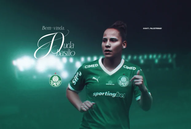 Palmeiras anunciou Duda Basílio