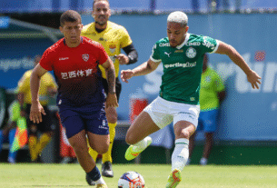 Palmeiras goleia em primeiro jogo-treino da temporada 2026