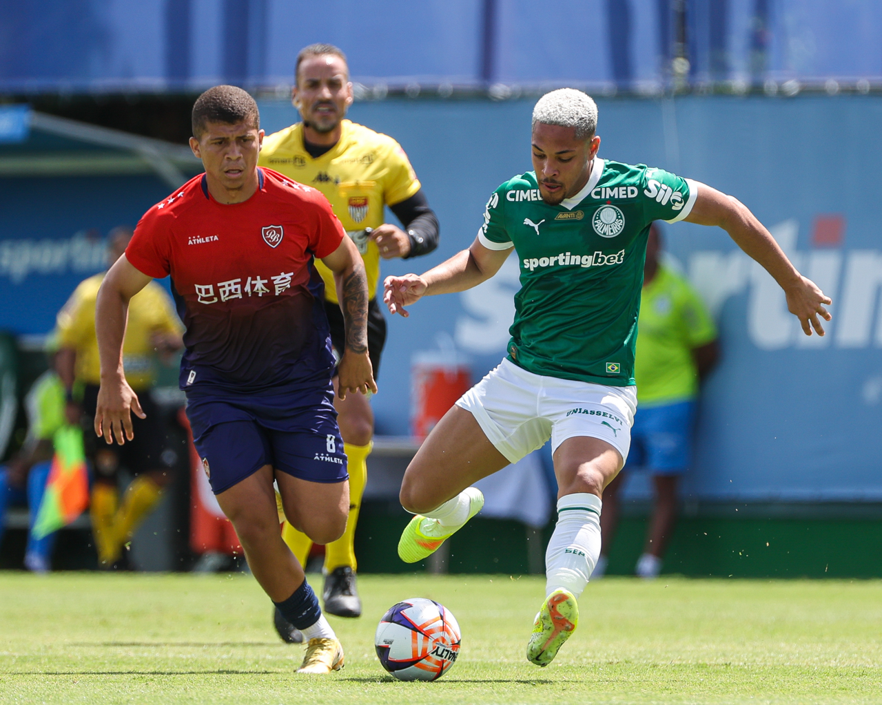 Palmeiras goleia em primeiro jogo-treino da temporada 2026